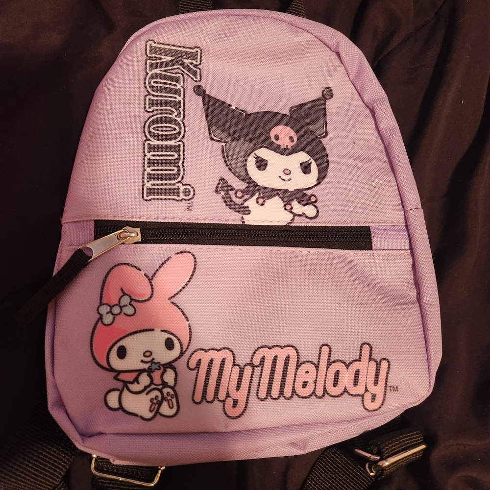 Sanrio -Hello kitty brand new bookbag (kuromi + melody)